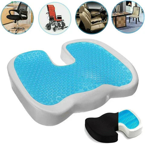 Universal Super Comfort U Shape Gel Seat For Bike & Car 1 Pc