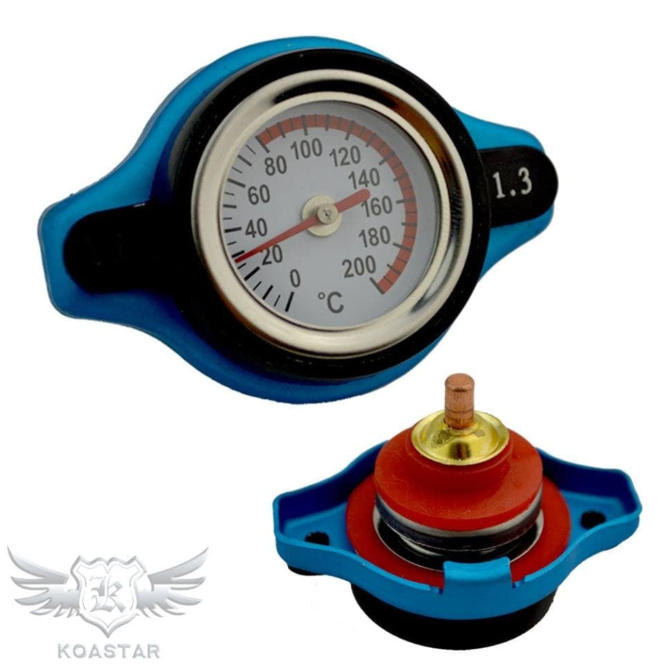 Radiator Cap with Temp Guage