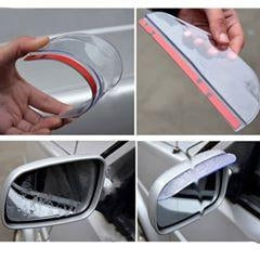 Rear View Side Mirror Rain Board Sun Visor Shade Shield For Car Truck