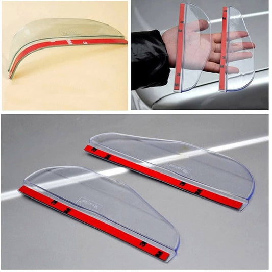 Rear View Side Mirror Rain Board Sun Visor Shade Shield For Car Truck