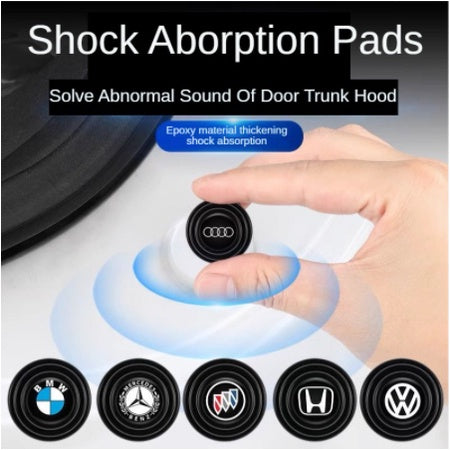 Universal Car Door Shock Absorber Gasket Anti-Collision Buffer Pads 4 Pc