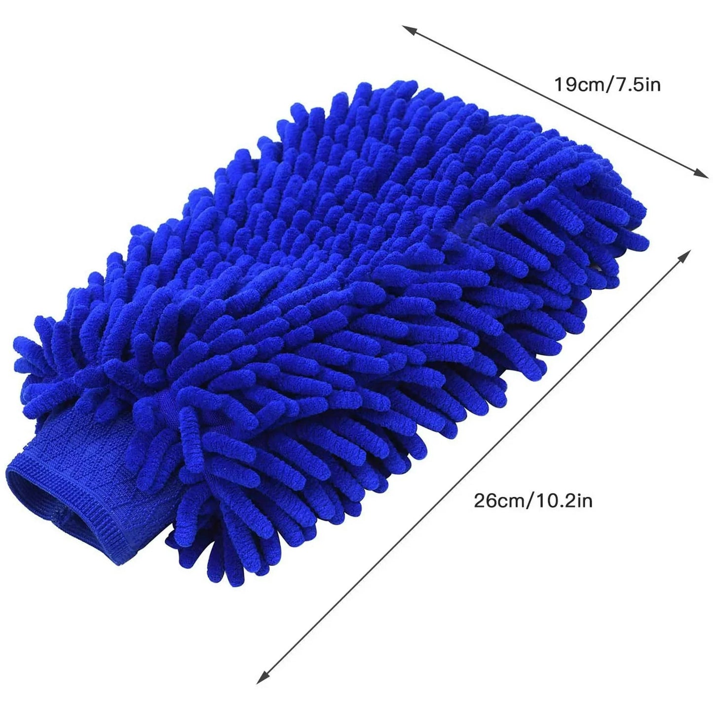 Universal Car Microfiber Cleaning Dusting Microfiber Wash Mitt Gloves With Premium Quality Pc 1