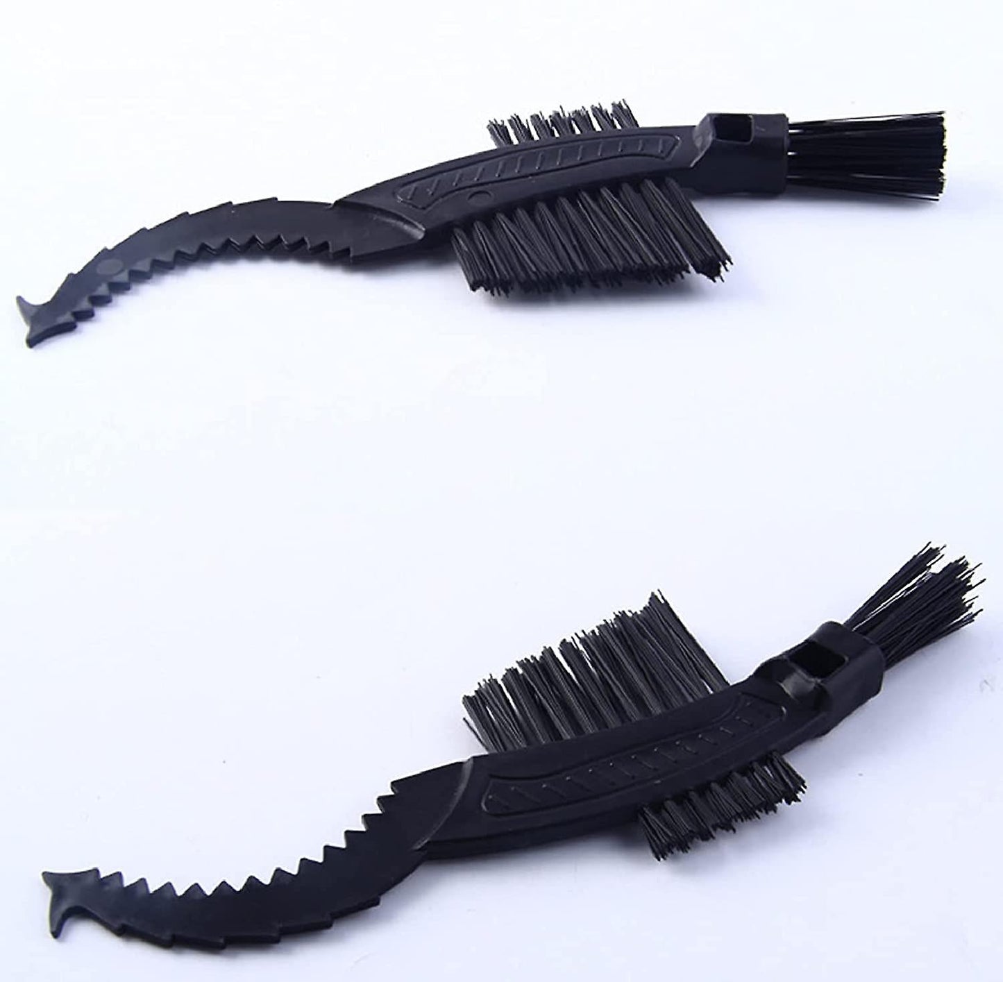 Universal Bike Chain Cleaning Brush with 3 Heads For Chains Cassette Cleaning Tool 1 Pc