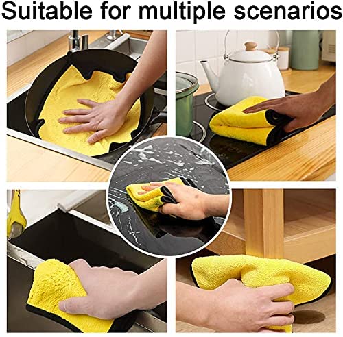 Universal Microfiber Cleaning Cloth For car, Cleaning Cloth For Kitchen & Home, Multipurpose Cloths, Automotive Microfiber Towels For Car Cleaning 1 Pc