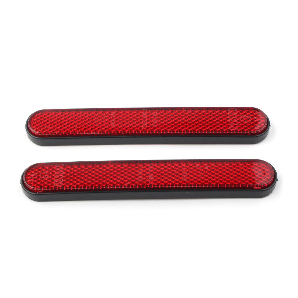 Rear Mudguard Fender Reflector For All Vehicles 2 Pcs Set