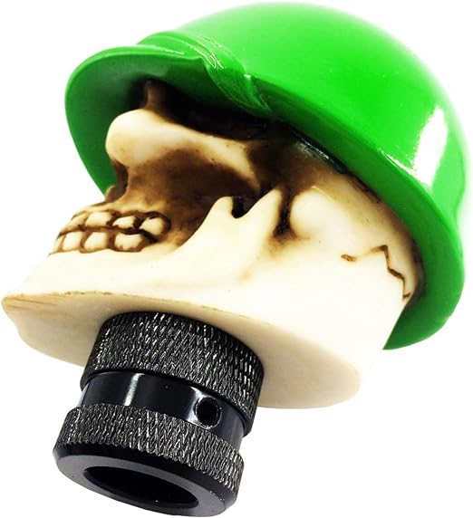 Universal Truck Helmet Skull Shift Gear Knob Car Shifter Lever Most Manual Automotive Vehicles