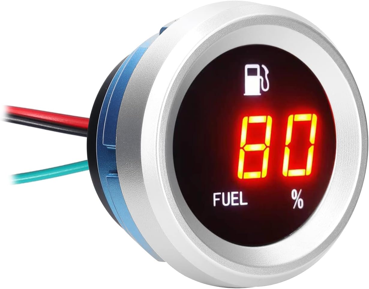 Universal Digital Fuel Level Gauge With LED Display For Car And Bike 1 Pc