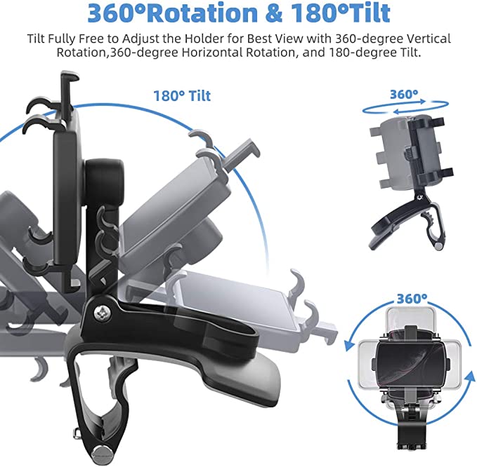 Universal Car 360 Degree Rotation Dashboard Mobile Holder