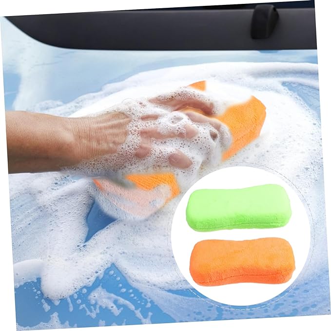 Universal Car Microfiber Cleaning Dusting Water Magnetic sponge With Premium Quality 1 Pc