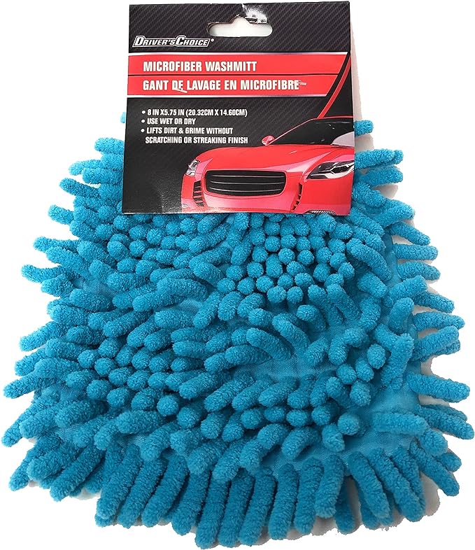 Universal Car Microfiber Cleaning Dusting Microfiber Wash Mitt Gloves With Premium Quality Pc 1