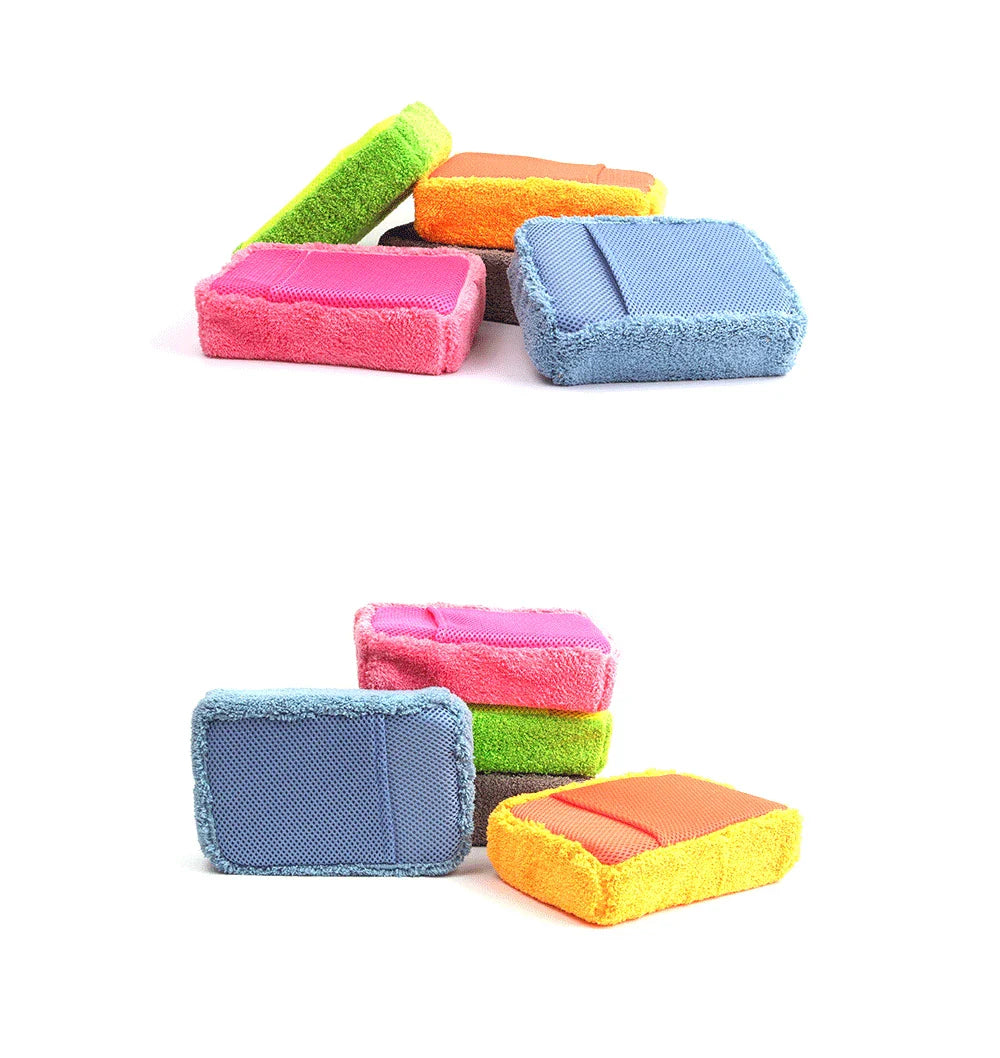 Universal Car Microfiber Cleaning Dusting Water Magnetic sponge With Premium Quality 1 Pc