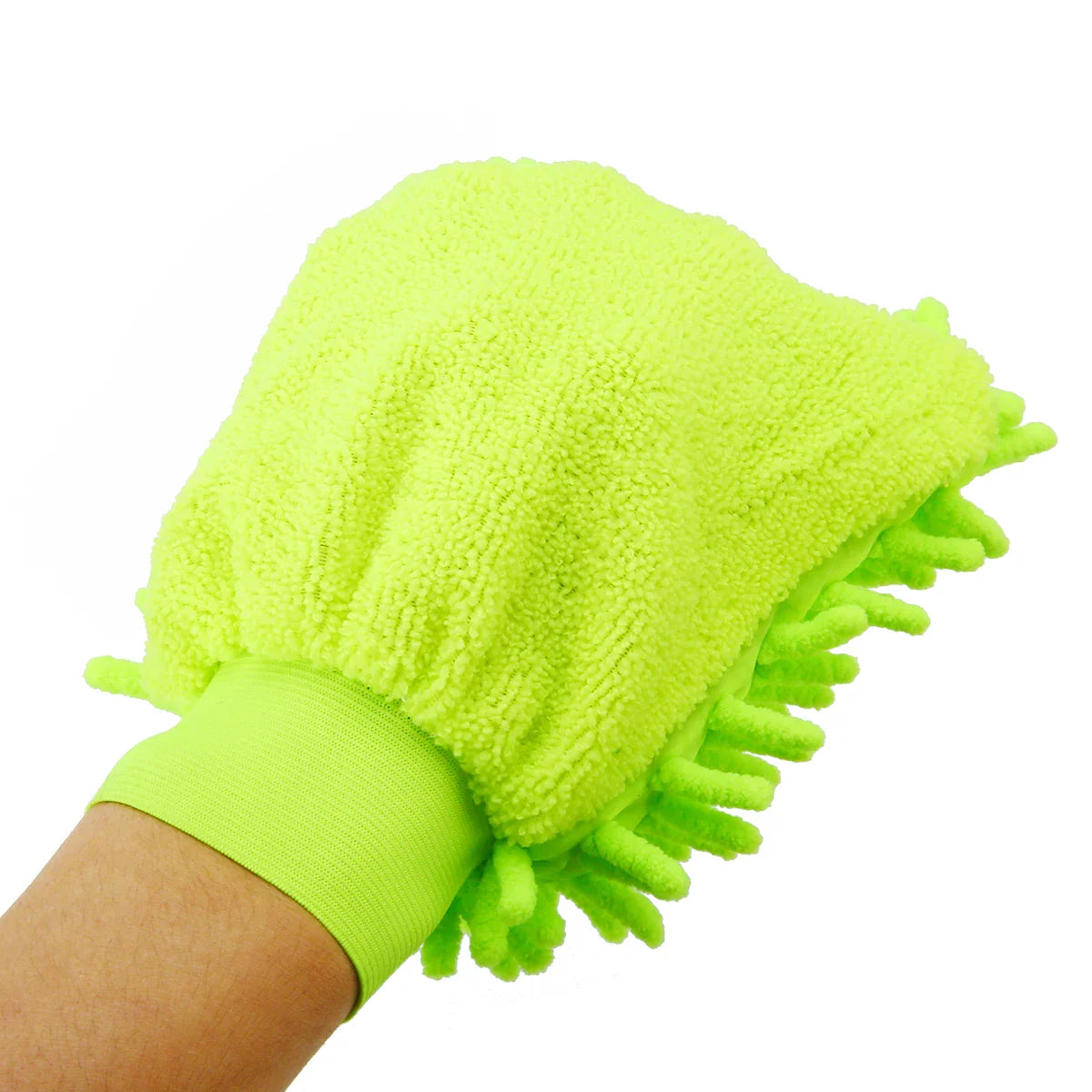 Universal Car Microfiber Cleaning Dusting Microfiber Wash Mitt Gloves With Premium Quality Pc 1