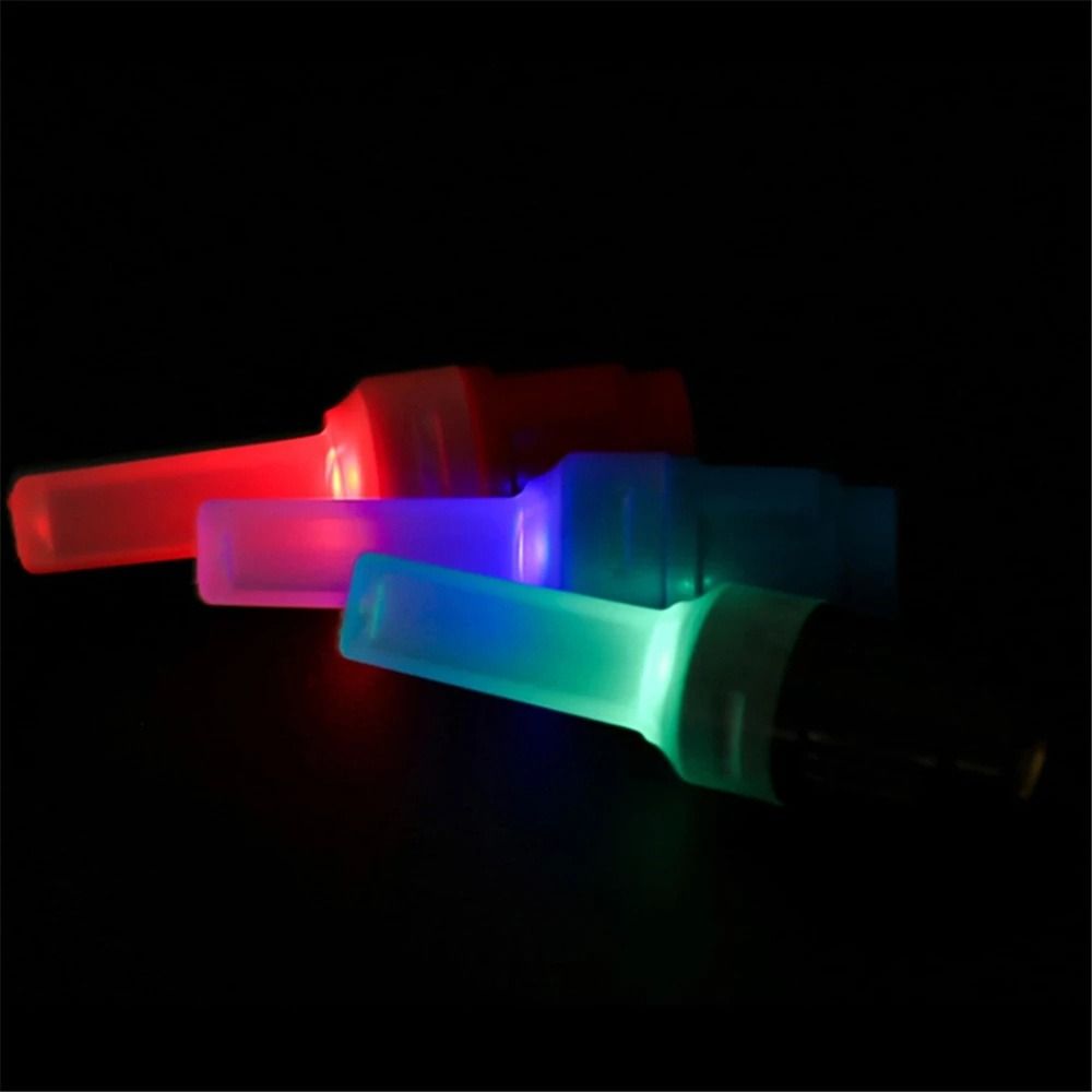 Universal Neon Tire Nozzle Light Green 2 Pcs Set