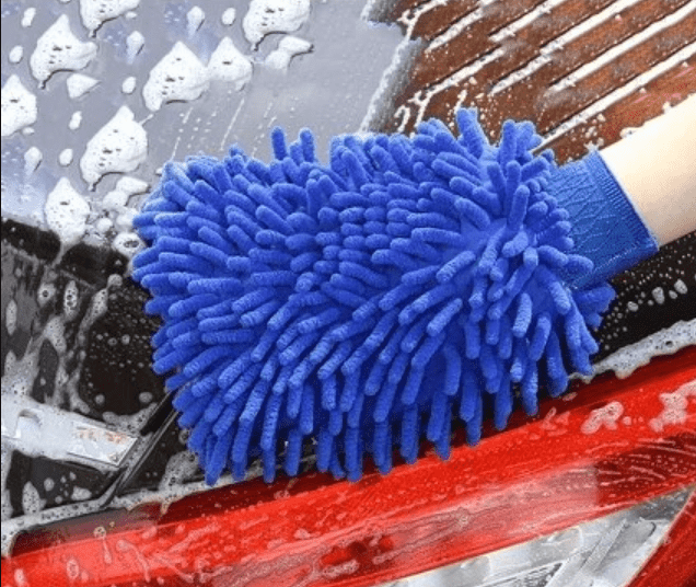 Universal Car Microfiber Cleaning Dusting Microfiber Wash Mitt Gloves With Premium Quality Pc 1