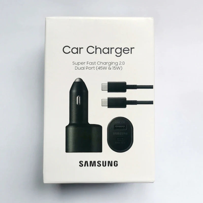 Super Fast Dual Car Charger (45W+15W) Original Car Charger