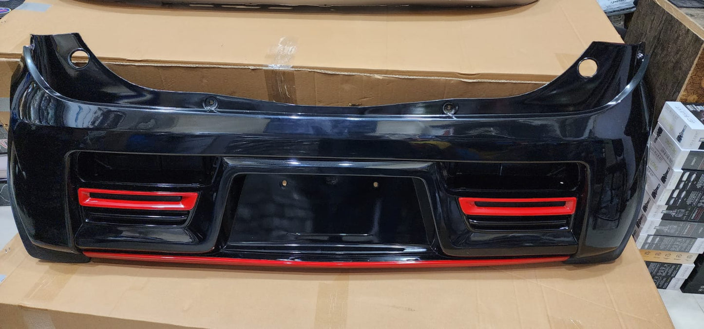 Suzuki Alto VXR 660cc Black / Red Turbo RS Style Front Back Bumper