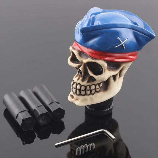 Universal Devil Face Skull Shift Gear Knob Car Shifter Lever Most Manual Automotive Vehicles