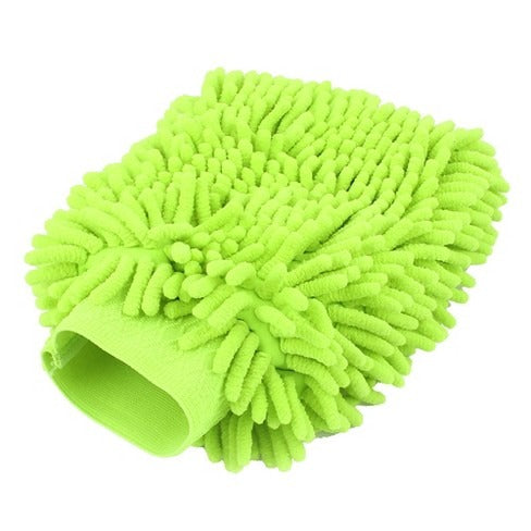 Universal Car Microfiber Cleaning Dusting Microfiber Wash Mitt Gloves With Premium Quality Pack of 2