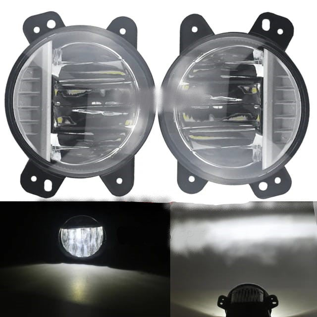 Universal 4.5 Inches Fog Light Bumper Light With Premium Quality 2 Pc