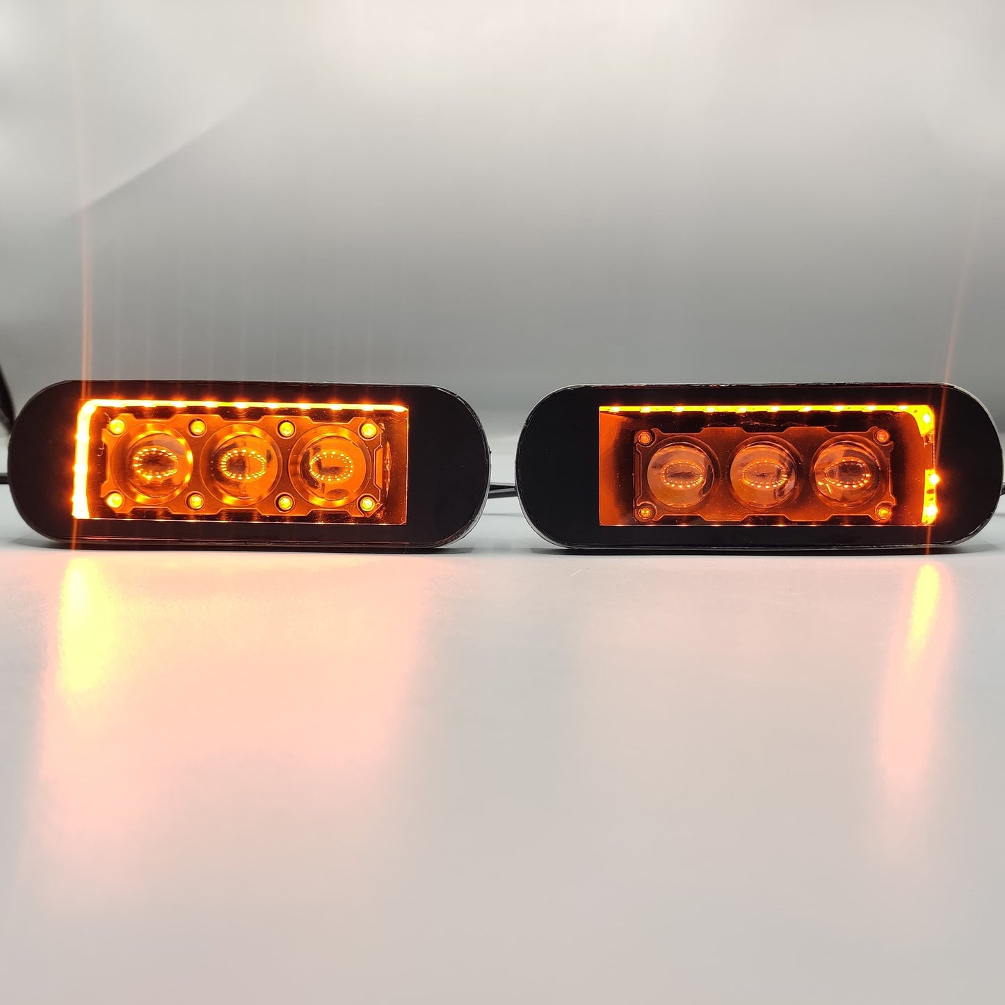 Suzuki Mehran Bumper Light 3 SMD With DRL+Indicator New Design Made In Pakistan