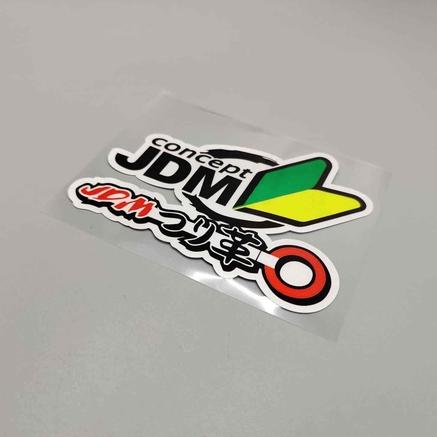 Premium Quality Custom Sticker Sheet For Car & Bike Embossed Style JDM