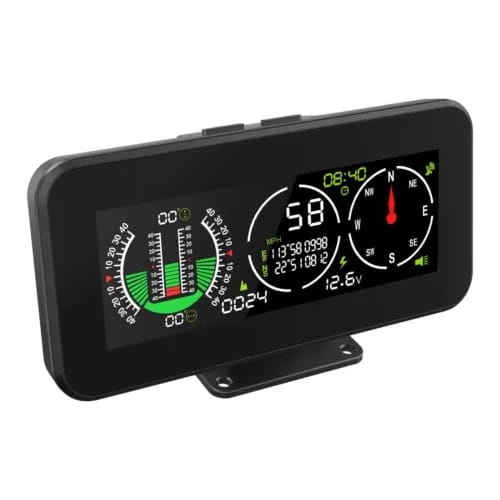 Universal HUD M60 GPS Digital Speedometer with Compass Inclinometer for Off Road Accessories 4x4 On-board Computers 1 Pc