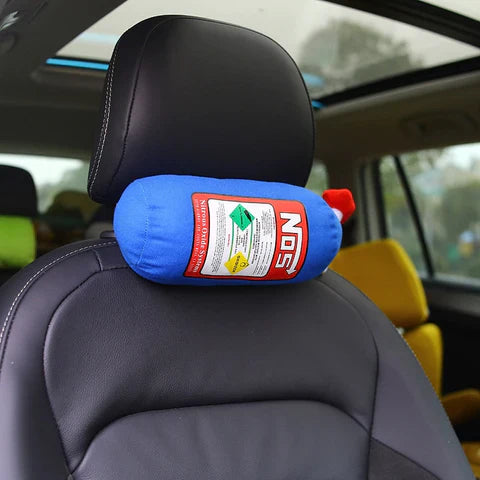 Universal NOS Seat Cushion Head Rest NOS Bottle Pillow 1 Pcs