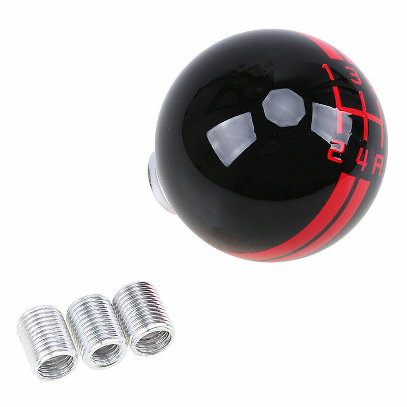 Universal 5 Speed Gear Shift Knob Manual Transmission Shifter Lever Stick(Black)