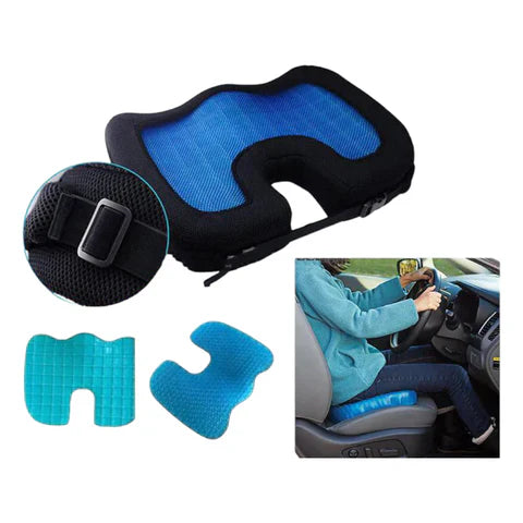 Universal Super Comfort U Shape Gel Seat For Bike & Car 1 Pc